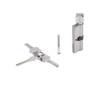 Accessori per Serratura un Cilindro da 70 Mm Cilindro per Serratura per Porte nel Lega di Zinco per Interni Standard Europeo