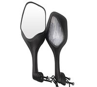 Accessori per specchi Nero Specchi Retrovisori Indicatori Di Direzione Luce Per Honda CBR1000RR CBR 1000 RR 2008-2013 2009 2010 2011 2012 Specchietto Retrovisore Laterale(Smoke)