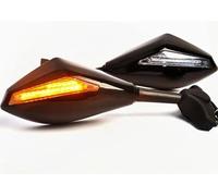 Accessori per specchi Specchietti Retrovisori Indicatori Di Direzione Per Motociclette Per Honda CBR600 F1/F2/F3/F4/F4I 1990-2001 2002 2003 2004 2005 2006 Laterali Specchietto Manubrio