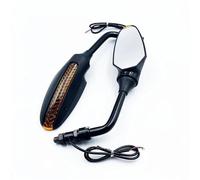 Accessori per specchi Specchietto retrovisore manubrio per Benelli TNT Titanium 2005 2006 2007 2008 2009 Specchietti retrovisori con luce posteriore moto