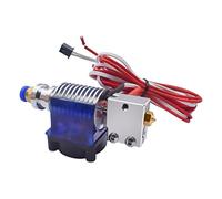 Accessori per stampante compatibili con Kit J-head Hot End completamente in metallo PT100 Copper Hotend per estrusore Bowden remoto da 1,75 mm 0,6 0,8 1,0 1,2 mm (colore: senza staffa ventola, dimensi