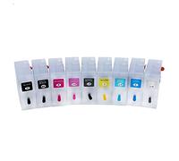 Accessori per stampanti compatibili con 9Colors 80ML T8501-T8509 Cartuccia d'inchiostro vuota compatibile con stampanti Epson SureColor P800 SC-P800, senza chip