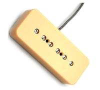 Accessori Per Strumenti A Ponte O Al Manico Per Chitarra Retrò Alnico 5 P90 In Più Colori Pick-up Elettrico Professionale(White Bridge)