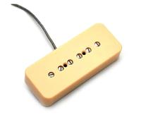 Accessori Per Strumenti A Ponte O Al Manico Per Chitarra Retrò Alnico 5 P90 In Più Colori Pickup Elettrico A Doppia Bobina(White Neck)