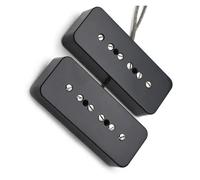 Accessori Per Strumenti A Ponte O Al Manico Per Chitarra Retrò Alnico 5 P90 In Più Colori Pickup Elettrico A Doppia Bobina(Black N B)