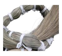 Accessori Per Strumenti A Violino Arco Per Violino In Crine Di Cavallo Bianco Da 250 G Marrone Grigio Nero Lunghezza 82 84 Cm(Gray)