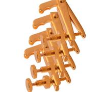 Accessori Per Strumenti A Violino Un Set Di Quattro Ganci Per Micro Accordatura E Corde In Metallo Per Violini Placcati Oro(1/4)