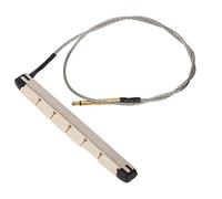 Accessori per Strumenti Chitarra Pickup Stick Parte di Ricambio in Metallo Sotto la Sella Trasduttore Pickup di un Basso Acustico a 6 Corde