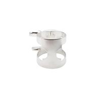 Accessori Per Strumenti Musicali Con Cerchio In Rame, Clip In Metallo Per Sassofono Ad Alta Tonalità, Testa Di Flauto In Bachelite Sassofono Riparazione Parte (Color : Silver)