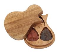 Accessori per Strumenti Musicali di Gocce di Chitarra in Legno in Legno Massiccio con 3 Pezzi per il per le Vacanze del Chitarrista