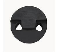 Accessori per strumenti musicali per violino Sordina for violino in gomma nera 2x2x1cm