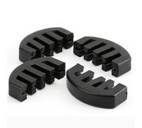 Accessori per strumenti musicali per violino Sordina in gomma for violino e viola, nera