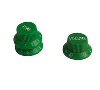 Accessori per strumenti per chitarra 10 Pezzi Parti Di Chitarra Un Set Di 3 Pezzi Per Manopole Di Controllo 2 Volumi 1 Tono Manopole Di Controllo Chitarra Tono Volume(Green)
