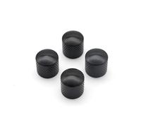 Accessori per strumenti per chitarra 2 Pz/4 Pz Cupola In Metallo Tono Chitarra Volume Tono Manopole Manopole Di Controllo Del Potenziometro Per Chitarra Elettrica Basso(Black,4)