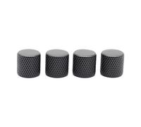 Accessori per strumenti per chitarra 3 Pz/4 Pz Manopole Per Chitarra In Metallo 6mm Flat Top Tone Chitarra Volume Tono Manopole Pot Manopole Di Controllo Per Chitarra Elettrica Basso(Black,4pcs)