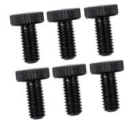 Accessori per strumenti per chitarra 6 Viti Per Accordatura Fine Per Ponte Tremolo Per Chitarra Elettrica Diametro 5 Mm Oro Nero(Black)
