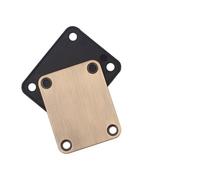 Accessori per strumenti per chitarra Piastra Per Manico Per Chitarra Elettrica Piastra Per Manico Per Chitarra Piastra Di Montaggio Posteriore Per Giunto Tondo Con 4 Viti Parti Per Basso Per Chitarra(