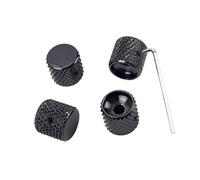 Accessori per strumenti per chitarra Pulsante Manopola Per Cabinet A Pedale Effetto Chitarra Foro Per Albero Da 6 Mm Colore Nero