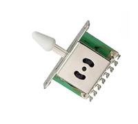 Accessori per strumenti per chitarra Selettore Pickup Per Chitarra Elettrica A 3 Vie Per Servizio Pesante, Selettore Pickup Per Chitarra Elettrica, 3 Punte In Plastica