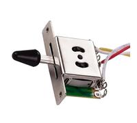 Accessori per strumenti per chitarra Sostituzione Kit Cablaggio Chitarra Elettrica Con 1 Volume 2 Toni 1 Jack 500K Interruttore A Levetta A 5 Vie Per Chitarra ST