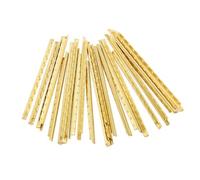 Accessori per strumenti per chitarra Tasti Per Tastiera Per Chitarra Classica Larghezza 2,2 Mm 19 Pezzi In Oro Adatti Per Parti Di Riparazione Del Basso