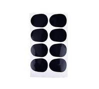 Accessori per Strumenti Sassofono 8 Pezzi Cuscini Per Bocchino Per Sassofono Contralto/tenore Cuscinetti Per Bocchino In Gomma Nera Da 0,5 Mm