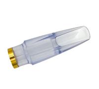 Accessori per Strumenti Sassofono Accessori Per Bocchino Per Strumenti A Fiato In Plastica ABS Trasparente Per Sassofono Contralto E Piatto