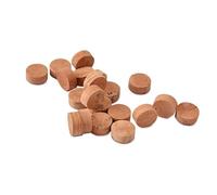 Accessori per Strumenti Sassofono Confezione Da 20 Tappetini In Sughero Per Sassofono, Parti Di Riparazione Rotonde, Diametro 9,5 Mm, Piccole Parti Di Cuscino