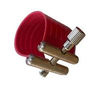 Accessori per Strumenti Sassofono Parti Di Ricambio Standard Legature Per Bocchino Per Sassofono Clip Di Fissaggio In PVC Per Sax Alto Tenore Alto (Color : Red, Size : High)
