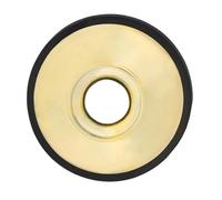 Accessori per Strumenti Sassofono Sassofono Contralto Muto ABS Sax Silenziatore Accessori Per Strumenti A Fiato Per Gli Amanti Del Sax (Color : Gold)