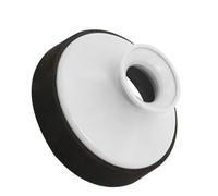 Accessori per Strumenti Sassofono Sassofono Contralto Muto ABS Sax Silenziatore Accessori Per Strumenti A Fiato Per Gli Amanti Del Sax (Color : Silver)