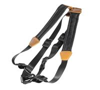 Accessori per Strumenti Sassofono Sassofono Tenore Contralto Acuto Doppia Tracolla Regolabile In Pelle Con Gancio In Metallo Imbottito