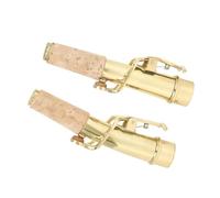 Accessori per Strumenti Sassofono Sax Collo Dritto Manici Piegati Parte Di Ricambio Per Sassofono Acuto In Ottone Con Fogli Di Sughero