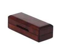 Accessori per Strumenti Sassofono Scatola Per Bocchino Per Sassofono Contralto In Legno Massello Scatola Per Bocchino Per Sassofono In Noce Nera Parti Di Strumenti A Fiato (Color : A)