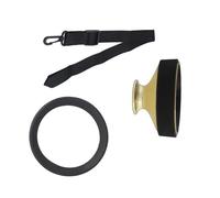 Accessori per Strumenti Sassofono Sordina In ABS Per Sassofono Contralto Con Bobina Di Sordina E Set Di Accessori Per Tracolla Per Sassofono (Color : A)