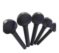 Accessori per strumenti violino 1 Pezzo Piroli Per Violino Tipo Normale 1/8, 1/4, 1/2, 3/4, 4/4 Dimensioni Per Accessori Per Violino (Color : Black1/8)