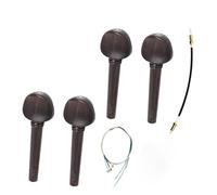 Accessori per strumenti violino 1 Set Set Di Corde In Tre Pezzi Per Violino Accessori Per Strumenti Con Corda Per Coda E Asse In Ebano
