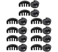 Accessori per strumenti violino 20 Pezzi Violino Mute Gomma Violino Mute Silenziatore Strumenti Per Violino Accessori Per Esercitarsi