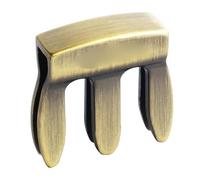 Accessori per strumenti violino 3 Poli Violino Muto Viola Pratica Metallo Muto Violino Silenziatore Violino Pratica Muto Durevole Parti Di Violino, Accessori (Color : Bronze)