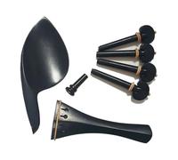Accessori per strumenti violino 4/4 3/4 1/2 1/4 1/8 1/16 Accessori In Ebano Per Violino, Accessori Violino (Color : 1/8)