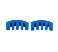 Accessori per strumenti violino 4/4 3/4 1/2 1/4 1/8 Violino Spalla Resto Pieghevole Piedi Violino Pratica Muto Violino Parti (Color : 2PCS Violin MuteBlue)