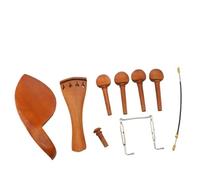 Accessori per strumenti violino Accessori In Legno Di Giuggiola Per Violino/Picchetti E Twist/Cordiera/Mentoniera/Montante Della Coda/Guanciale/Corda Della Coda (Color : 1/4)