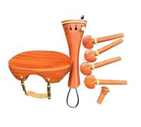 Accessori per strumenti violino Accessori Per Parti Di Violino Di Dimensioni 4/4, Nuovo Tipo Violino Mentoniera Pioli Cordiera Puntale Con Morsetto Coda Gut Accordatore Fine Palissandro