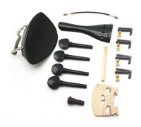 Accessori per strumenti violino Adatto Per Accessori Per Violino Regolabili Con Poggiaspalla In Gomma Per Violino 3/4 4/4