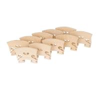 Accessori per strumenti violino Codici In Legno D'acero Per Violino Maqiao Ponte Per Violino Modello In Legno Code Bridge 10 Pezzi Accessori
