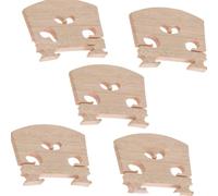 Accessori per strumenti violino Confezione Da 5 Accessori Per Strumenti Musicali In Legno D'acero Con Ponte Per Violino 4/4