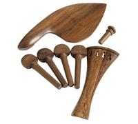 Accessori per strumenti violino Cordiera Per Violino Parte 4/4, Piroli, Accessori Per Violino In Legno Di Rosa Lucido