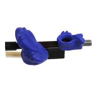 Accessori per Strumenti Violino Dispositivo per Tenere L'Arco con Pinza per La Correzione della Forma della Mano del Violino per Principianti, Operatore per Viola (Color : Blue)