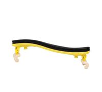 Accessori per strumenti violino Piedini regolabili in altezza Poggiaspalla per violino in plastica 4/4 3/4, 1/2 1/4 Cuscinetti per poggiaspalla per violino Accessori per parti di violino-Giallo (Colo
