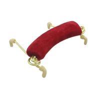 Accessori per strumenti violino Poggiaspalla Professionale Per Violino A Molla Per Accessori Per Violino Di Dimensioni 3/4 E 4/4 Custodia Per Violino (Color : Red)